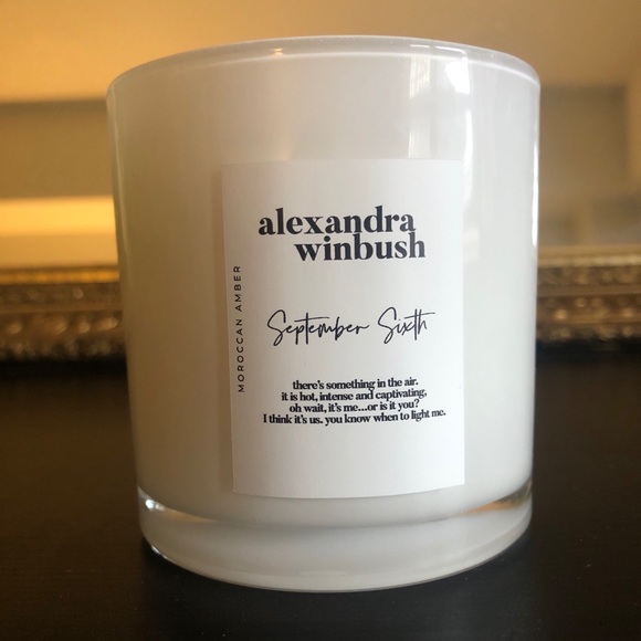 Alexandra Winbush Other - Alexandra Winbush September Sixth Candle 9 oz